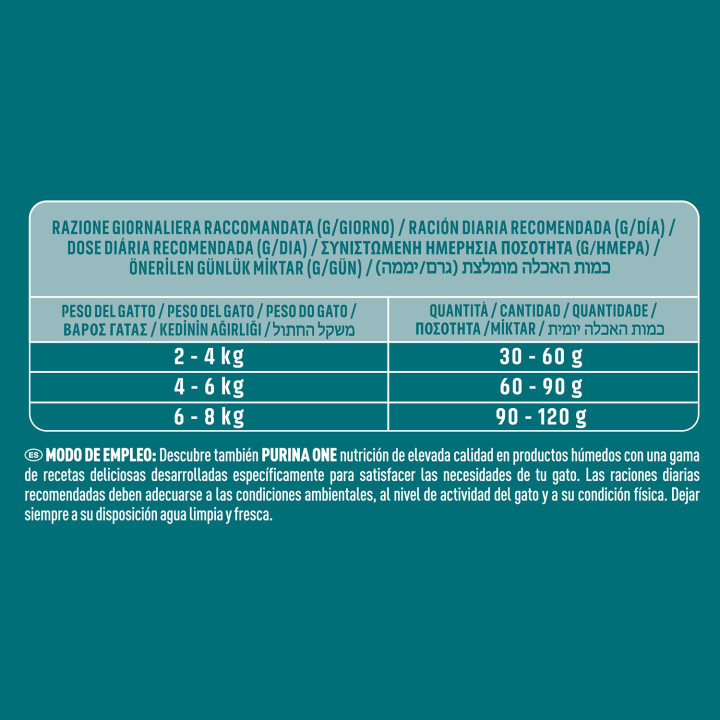 PURINA ONE Bifensis Senior +11 años