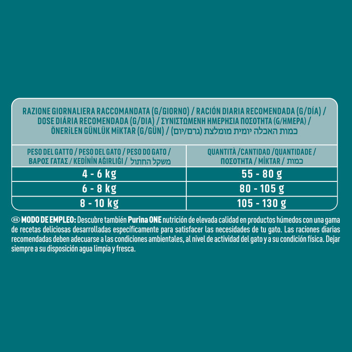 Purina One Bifensis Esterilizados, pienso para gatos - Kompymascotas