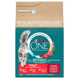 Purina One Bifensis Esterilizados, pienso para gatos - Kompymascotas