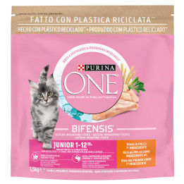 Pienso para gatos Purina One Bifensis  Junior - Kompymascotas