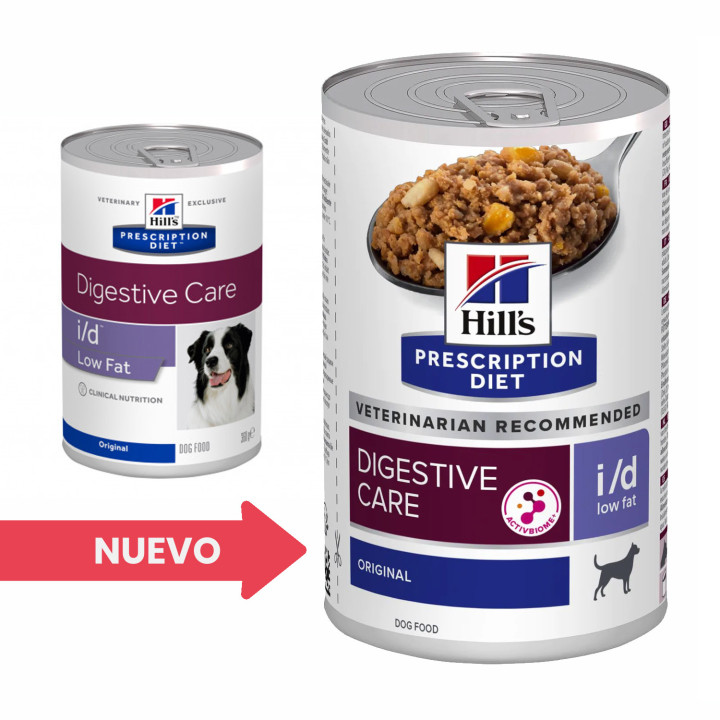 Hill's Prescription Diet Canine i/d Low Fat, comida húmeda - Kompymascotas