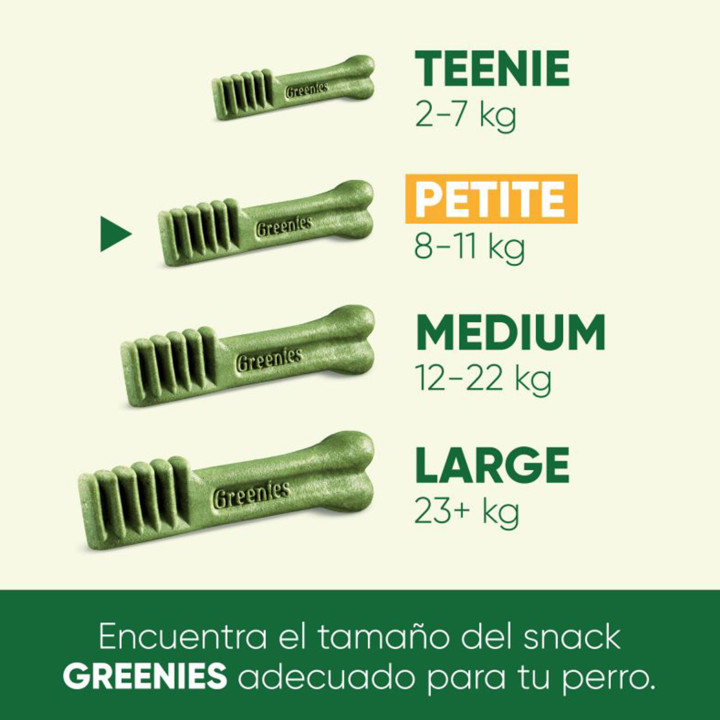 Greenies Petite, Snacks para perros - Kompymascotas
