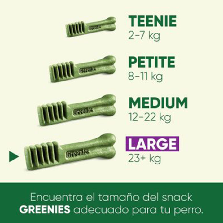 Greenies Large, Snacks para perros - Kompymascotas