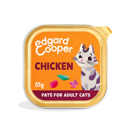 Paté de pollo sin cereales para gatos Edgard & Cooper