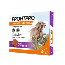 FrontPro Comprimidos Antiparasitarios Masticables - Kompymascotas