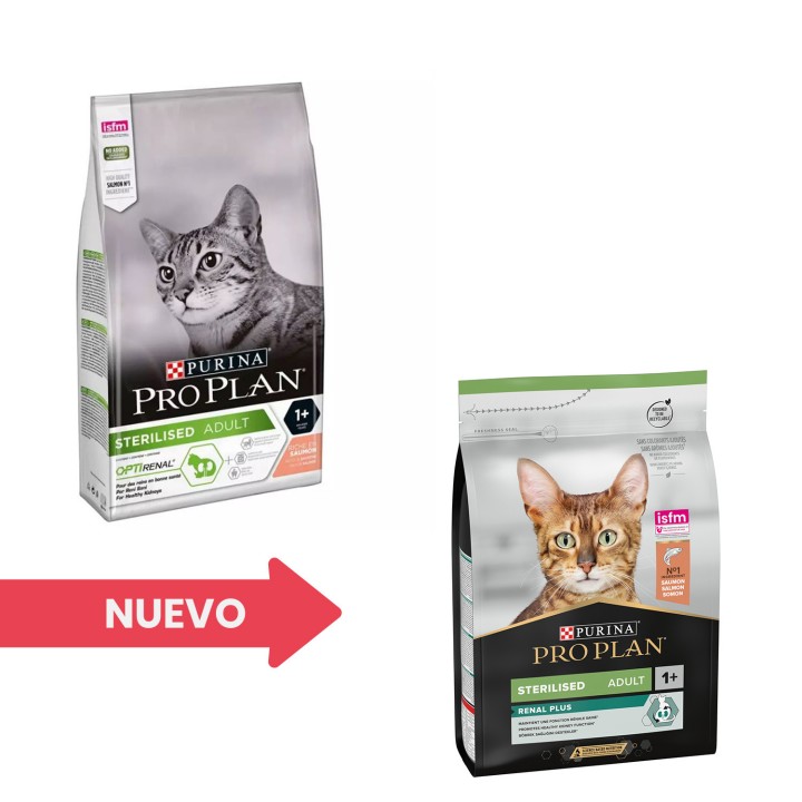 Purina Pro Plan Sterilised Gt Salmon Pienso para gatos - Kompymascotas