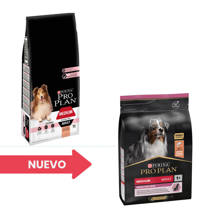 Purina Pro Plan Adult Sensitive Skin Pienso para perros - Kompymascotas