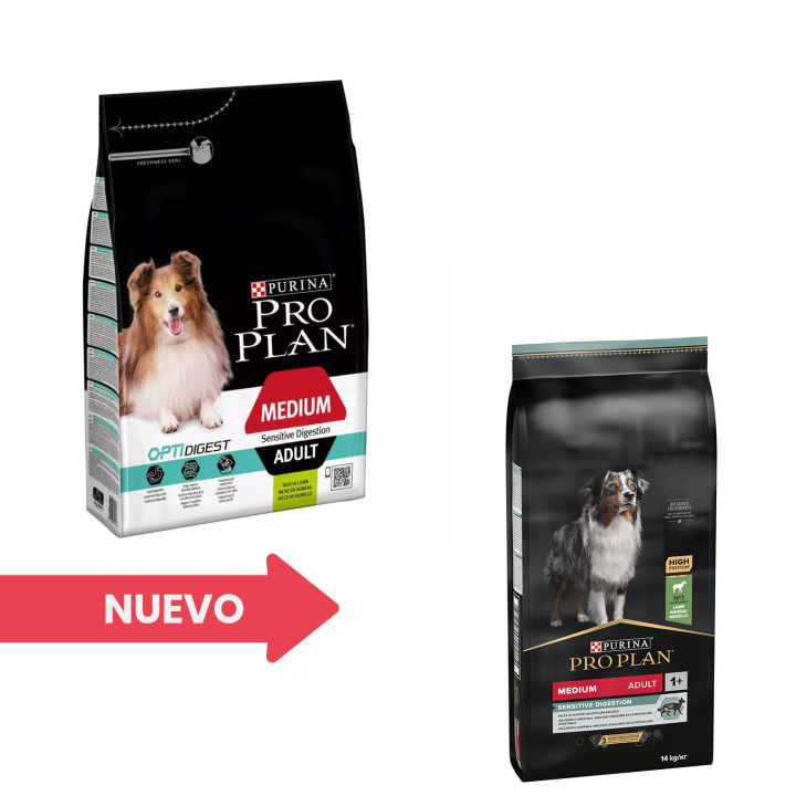 Purina Pro Plan Adult Sensitive Digestion Pienso para perros - Kompymascotas