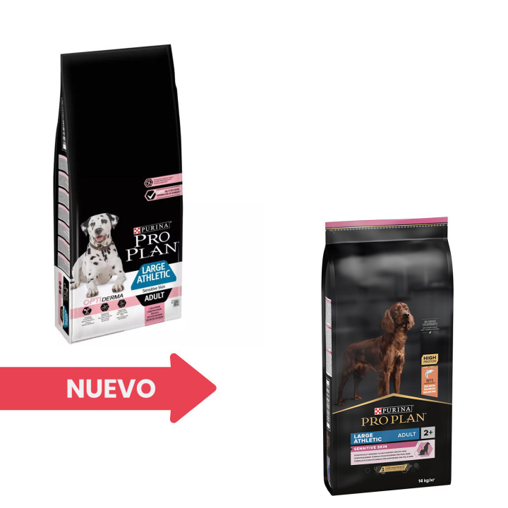 Purina Pro Plan Large Athletic Adult Skin, pienso para perros - Kompymascotas