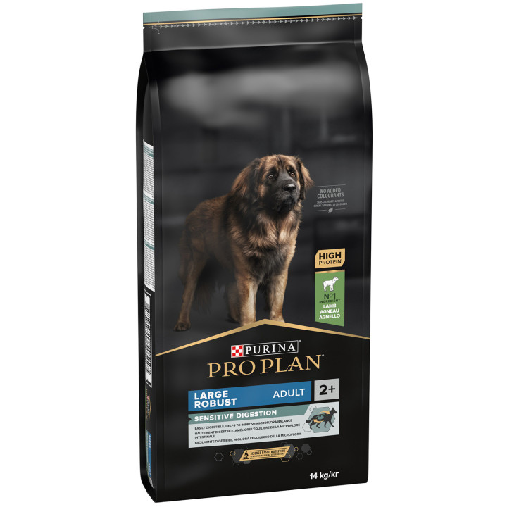 Purina Pro Plan Large Adult Robust Digest (Cordero), Pienso y Comida Húmeda - Kompymascotas