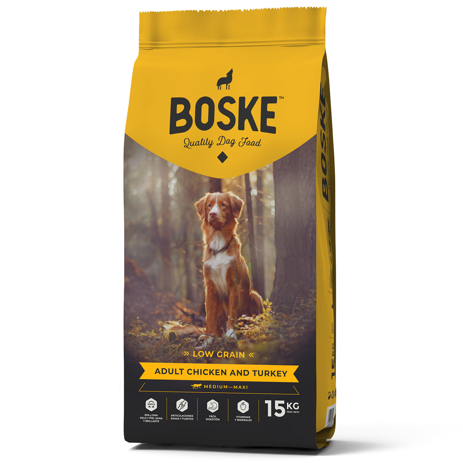 Boske pienso natural low grain perro
