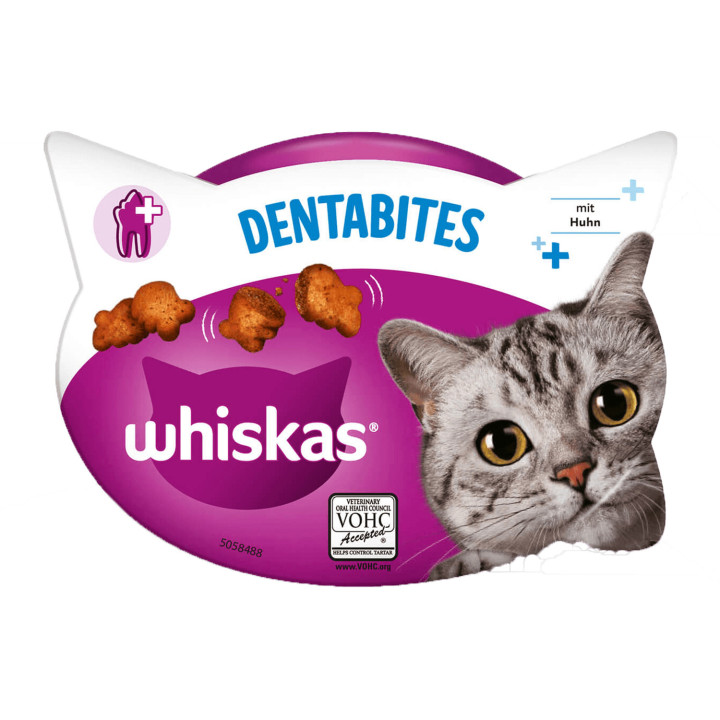 Whiskas Dentabits encías y dientes, golosinas para gato - Kompymascotas
