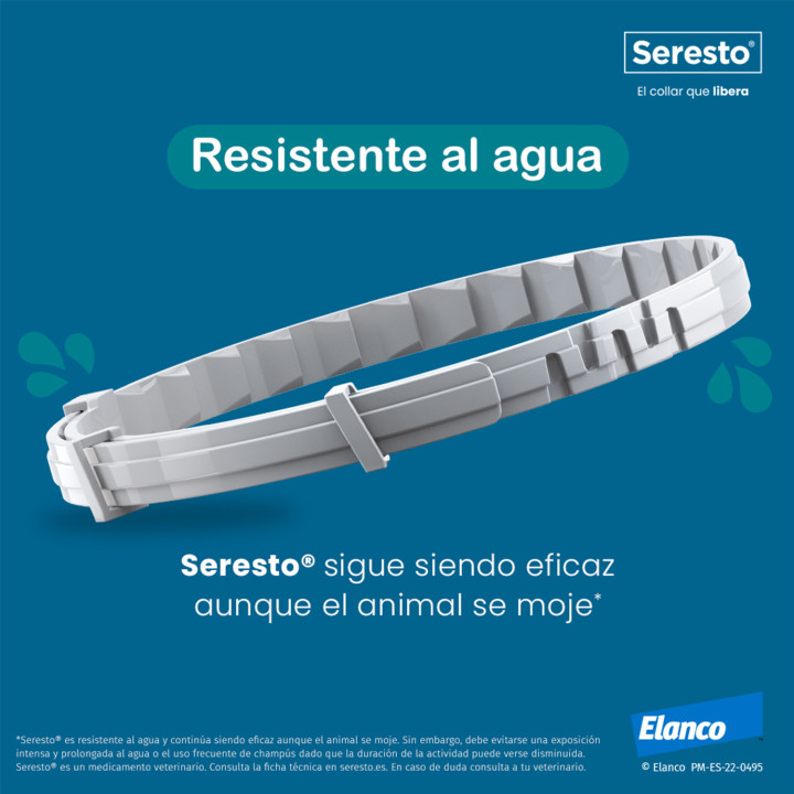 Seresto Collar antiparasitario para perros - Kompymascotas
