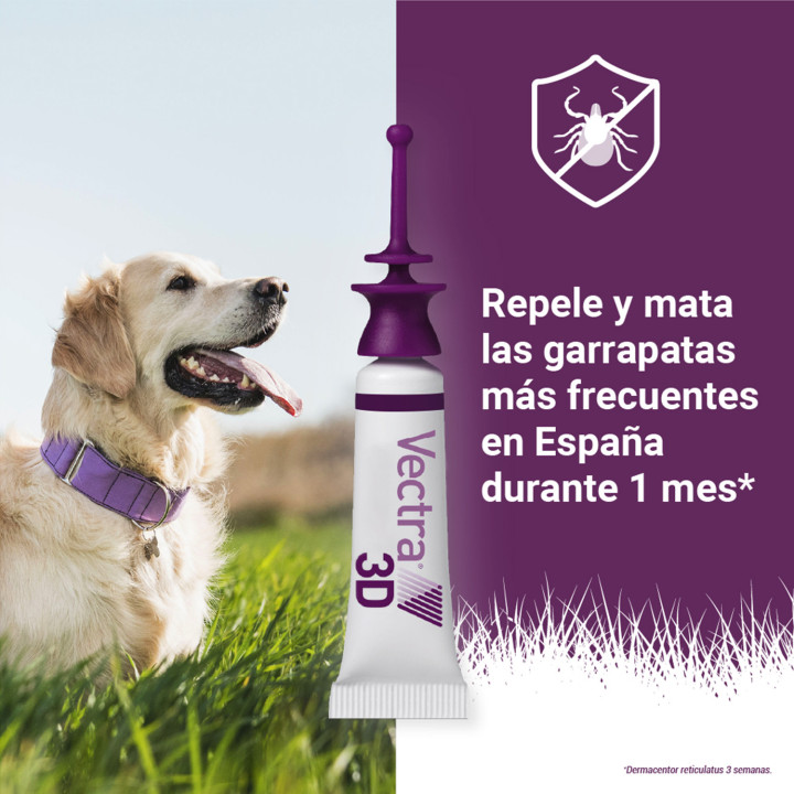 Pipeta para perros contra pulgas, garrapatas, flobotomos y mosquito