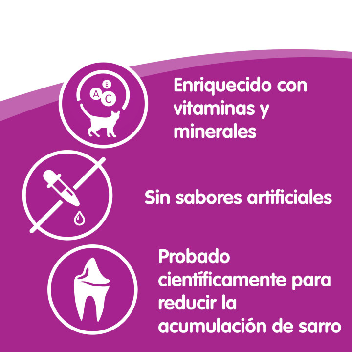 Whiskas Dentabits encías y dientes, golosinas para gato - Kompymascotas