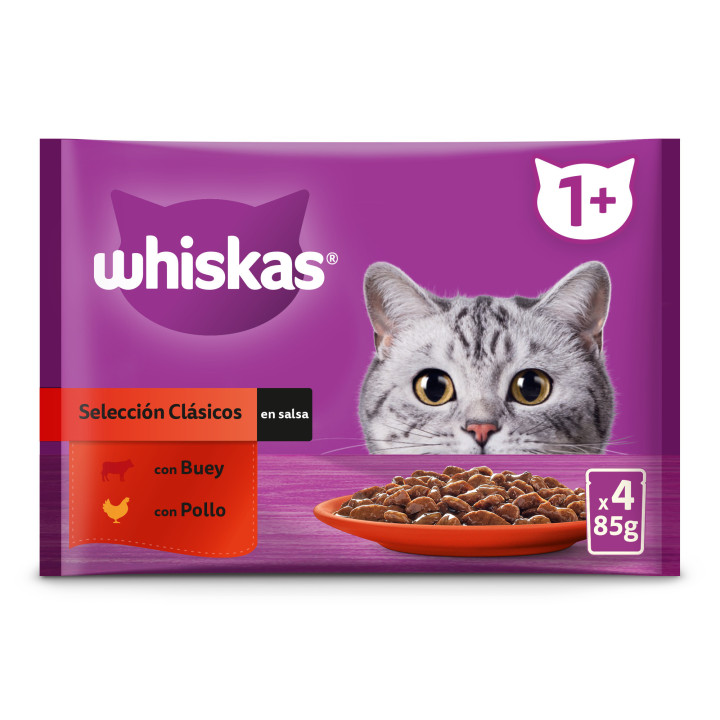 Whiskas Pack selección de carnes