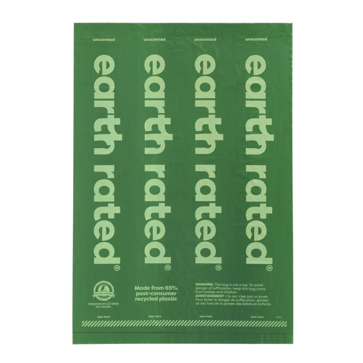 Dispensador Earth Rated 15 Bolsas Sin aroma