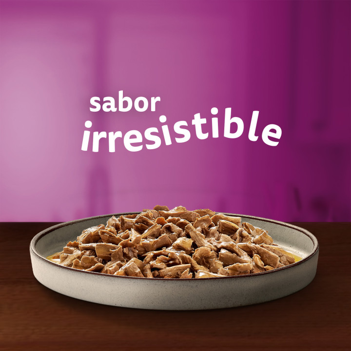 Whiskas Pure Delight Comida Húmeda para Gatos Adultos Selección Pescados en Gelatina