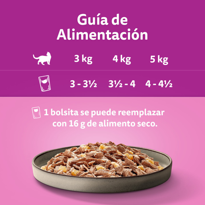 Whiskas Pure Delight Comida Húmeda para Gatos Adultos Selección Pescados en Gelatina