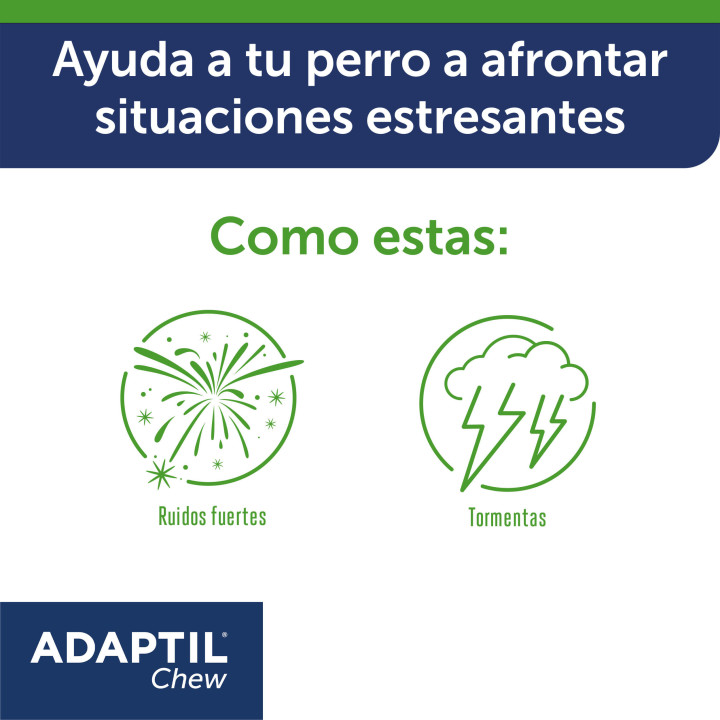 Adaptil Chew Snack Masticable para Calmar la Ansiedad