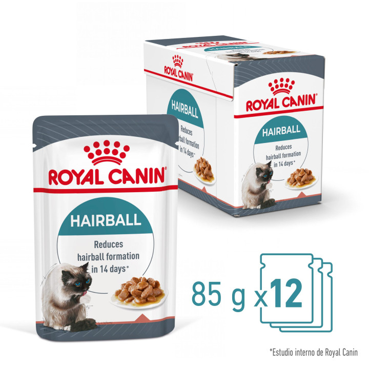 Comida húmeda Royal Canin Hairball Care para gatos - Kompymascotas