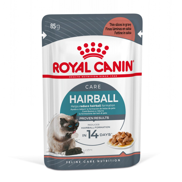 Comida húmeda Royal Canin Hairball Care para gatos - Kompymascotas