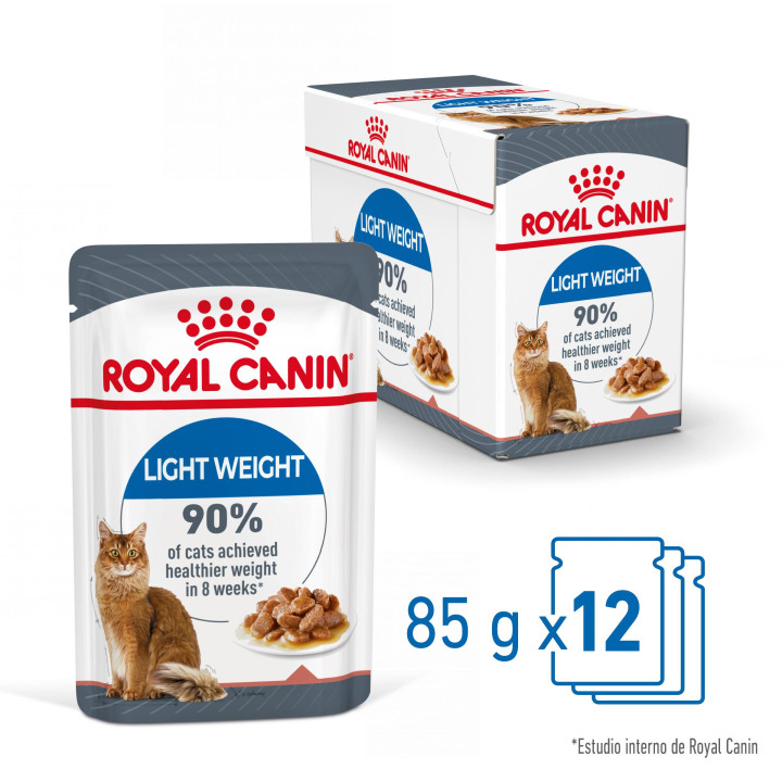 Comida húmeda Royal Canin Ultra Light para gatos - Kompymascotas