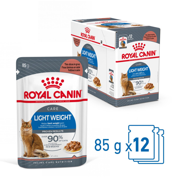 Comida húmeda Royal Canin Ultra Light para gatos - Kompymascotas