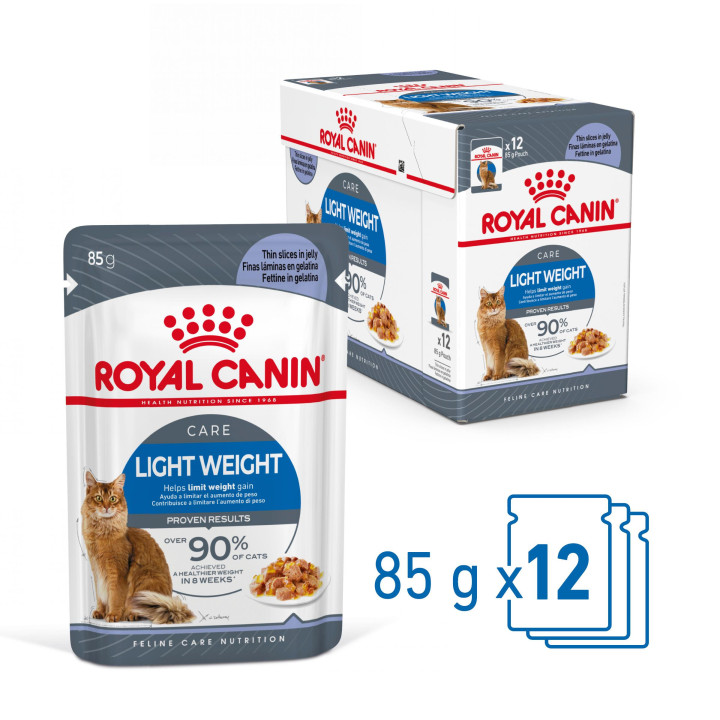 Comida húmeda Royal Canin Ultra Light (Gelatina) - Kompymascotas
