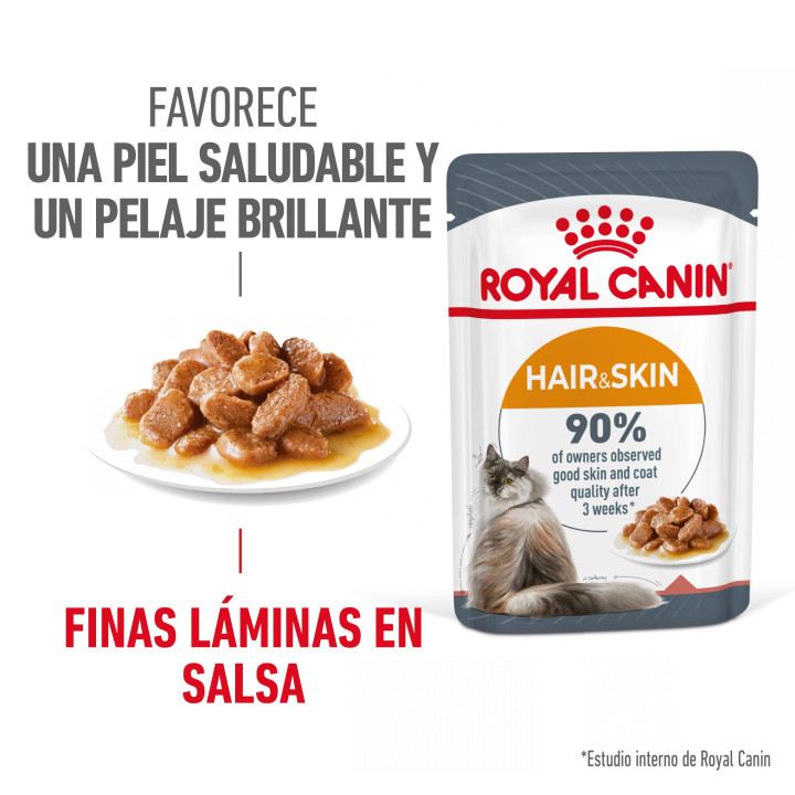 Royal Canin Intense Beauty, Comida húmeda para gatos - Kompymascotas