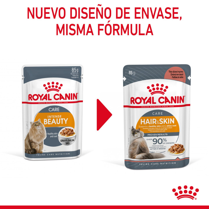 Royal Canin Intense Beauty, Comida húmeda para gatos - Kompymascotas