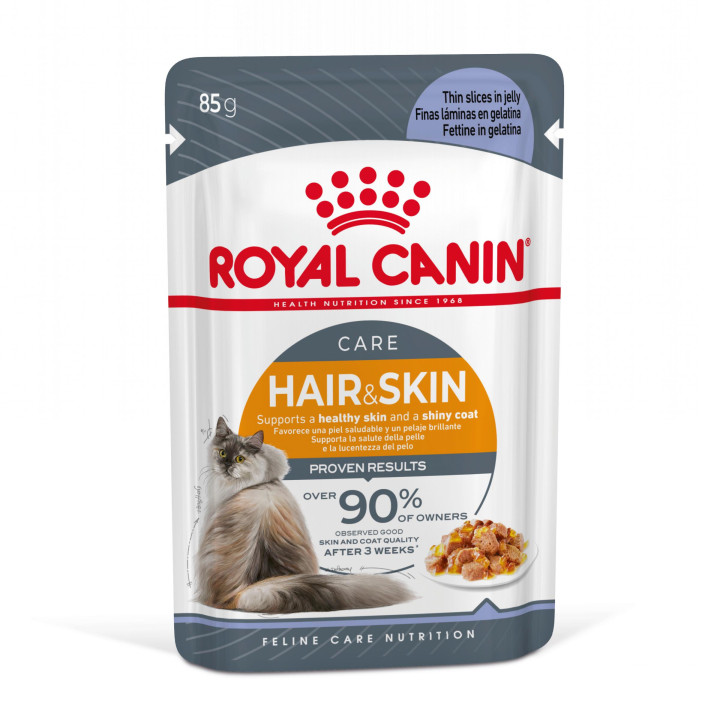 Comida húmeda Royal Canin Intense Beauty (Jelly) para gatos - Kompymascotas
