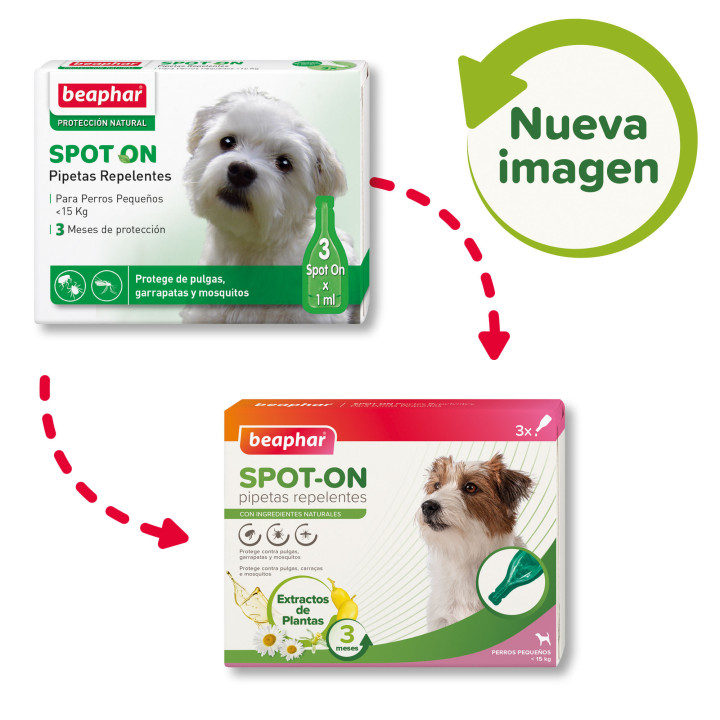 Beaphar Pipetas repelentes antiparasitarias - PiensoyMascotas