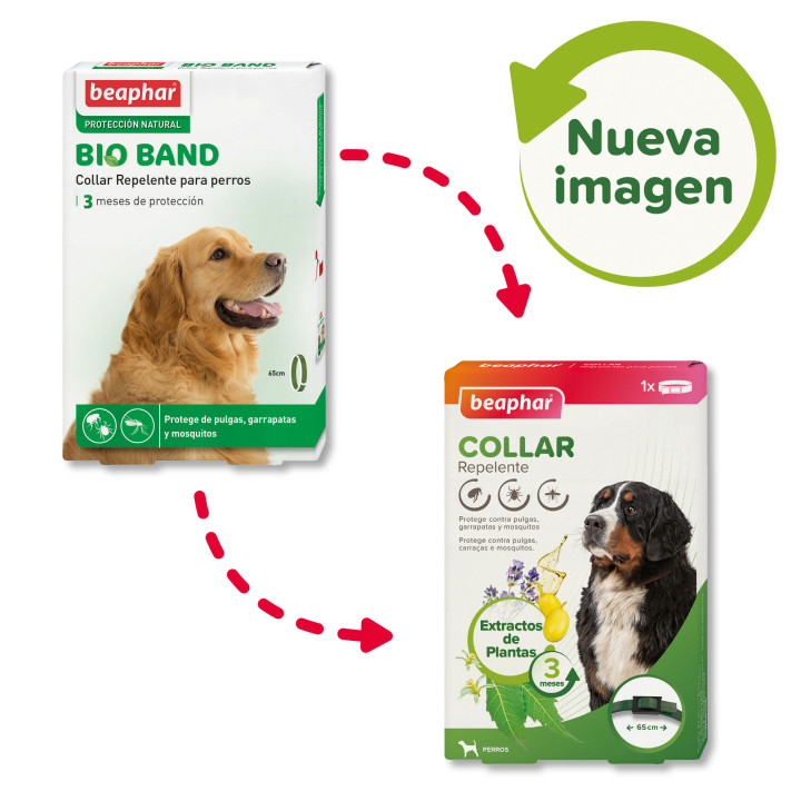 Collar Bio Band Repulsivo con Extracto de Margosa - PiensoyMascotas
