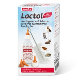 Kit: Biberón + 4 Tetinas + Limpiador - PiensoyMascotas