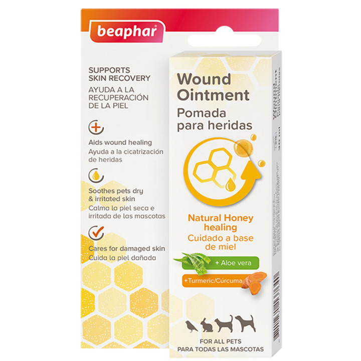 Beaphar pomada para heridas perro - Kompymascotas