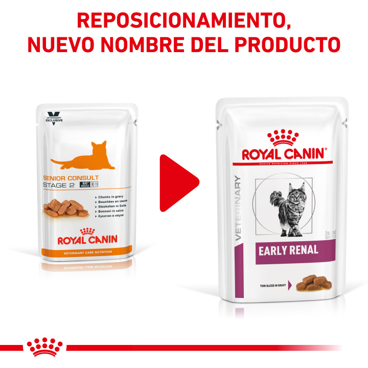 Comida húmeda para gatos Royal Canin Senior Consult Stage 2 - Kompymascotas