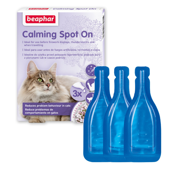 Calming spot on gato 3 pipetas - PiensoyMascotas