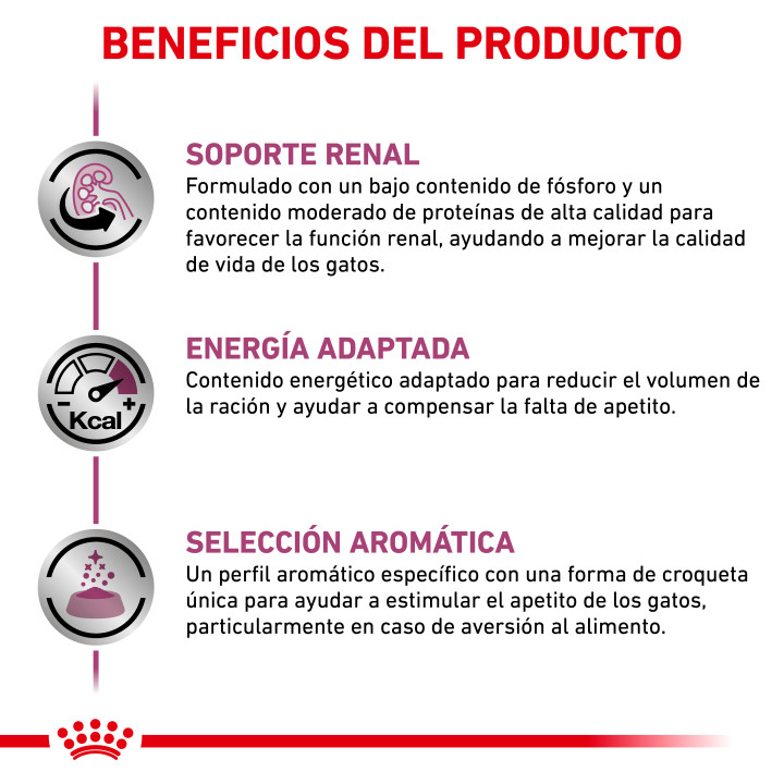  Pienso veterninario Royal Canin para gatos Renal - Kompymascotas