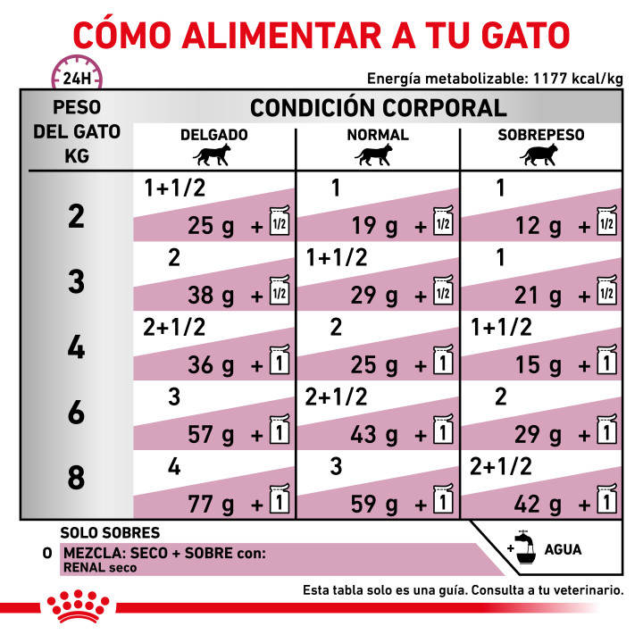 Comida húmeda para gatos Royal Canin Veterinary Diet Renal (Pollo) - Kompymascotas