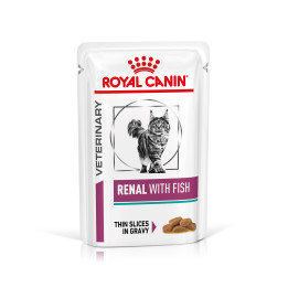 Comida húmeda para gatos Royal Canin Veterinary Renal (Atún) - Kompymascotas