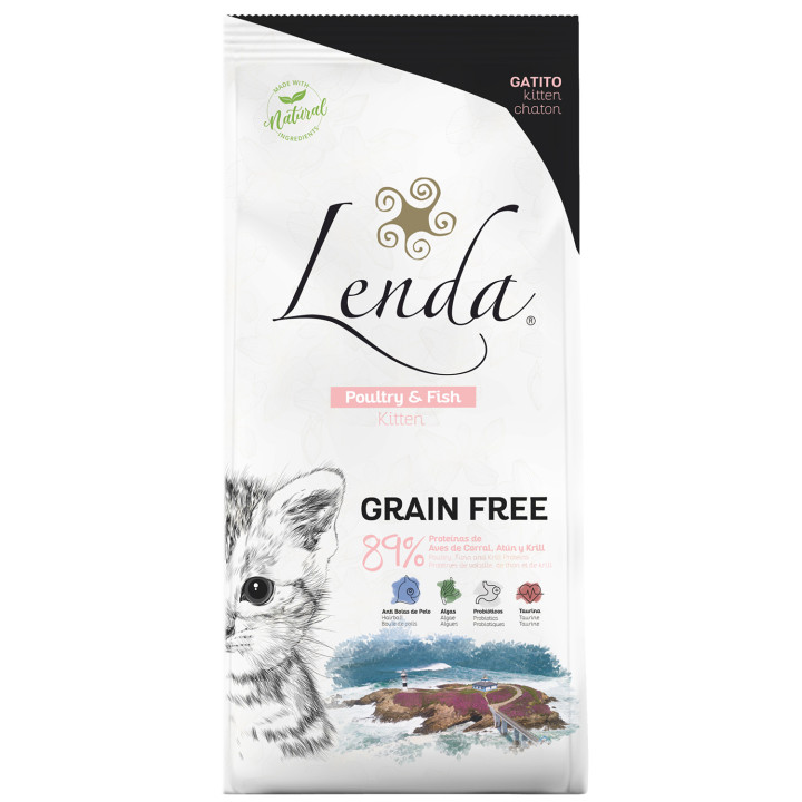 Lenda Kitten Poultry & Fish Grain Free