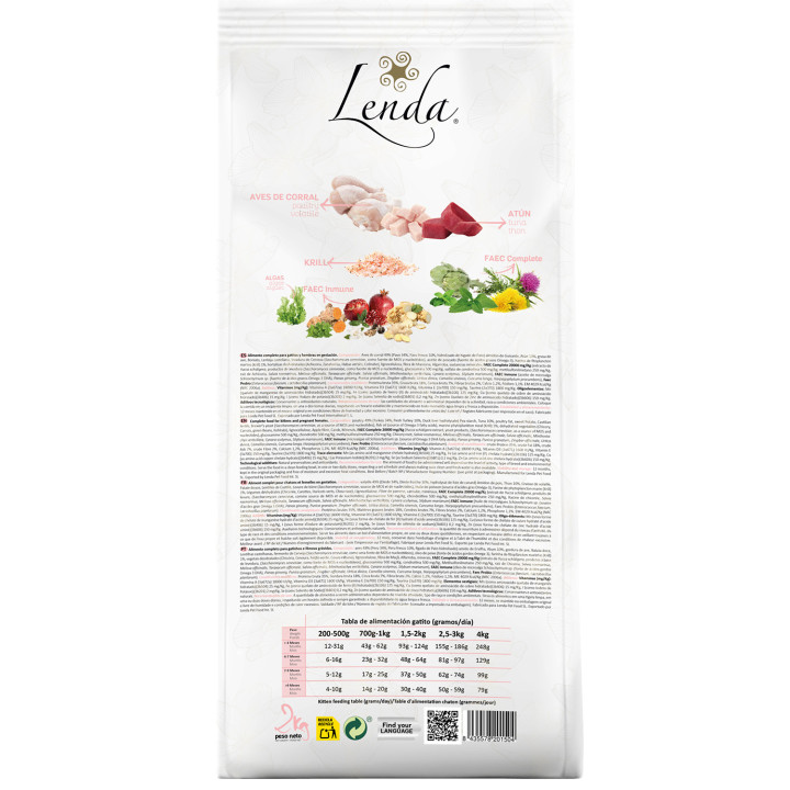 Lenda Kitten Poultry & Fish Grain Free