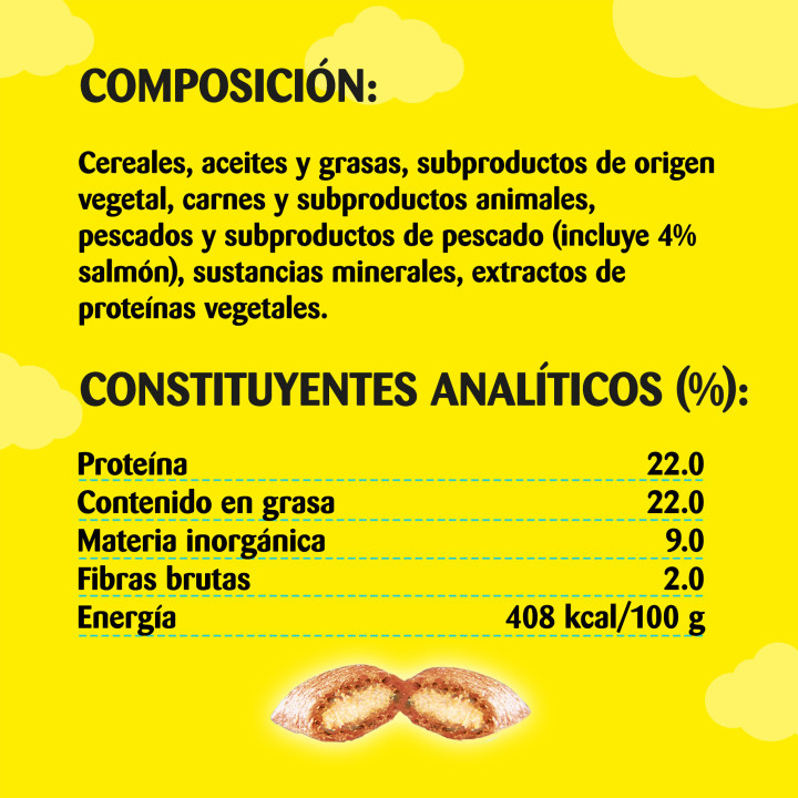 Catisfactions Premios para Gatos Salmón 