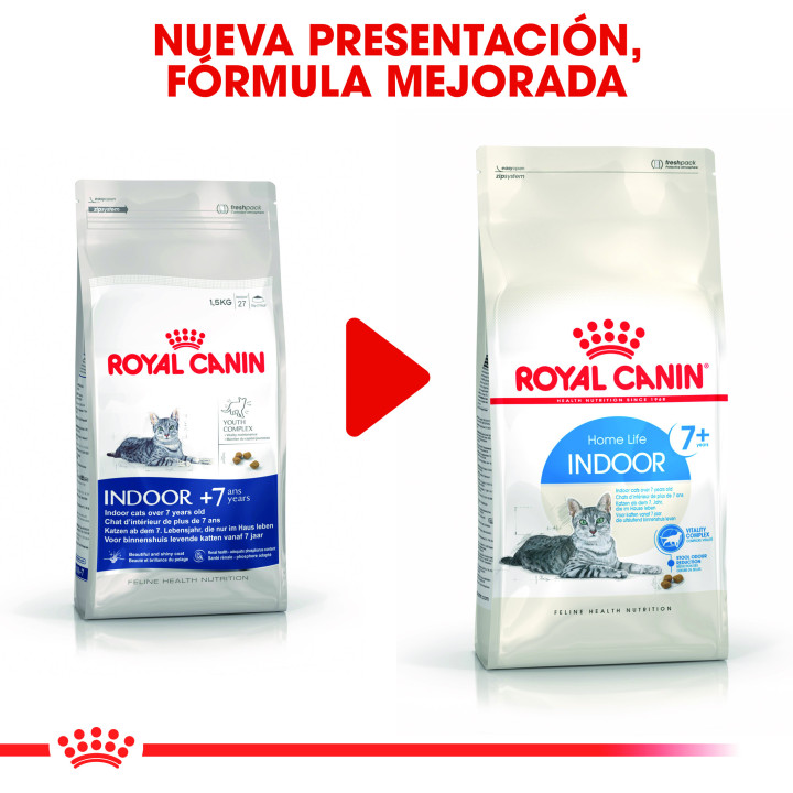 Royal Canin Indoor 7, pienso para gatos - Kompymascotas