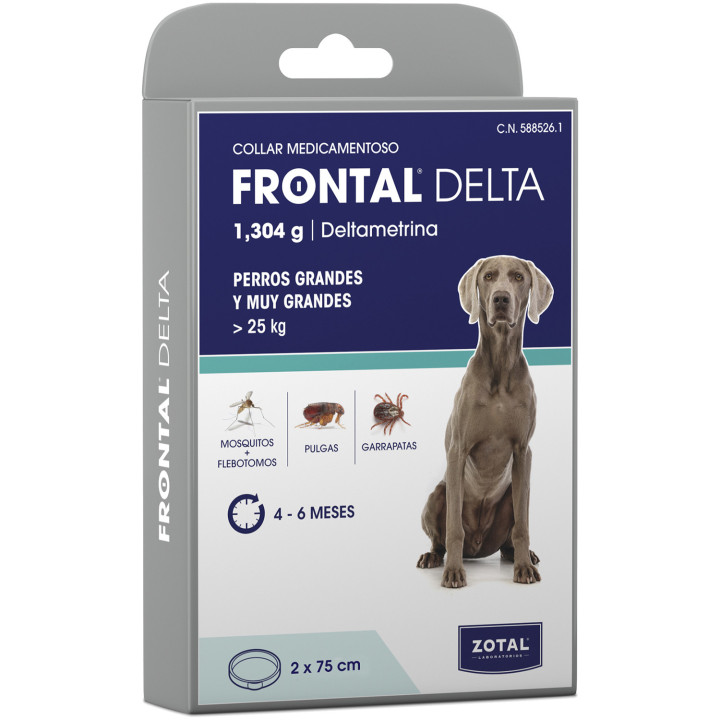 Frontal Delta Collar Antiparasitario
