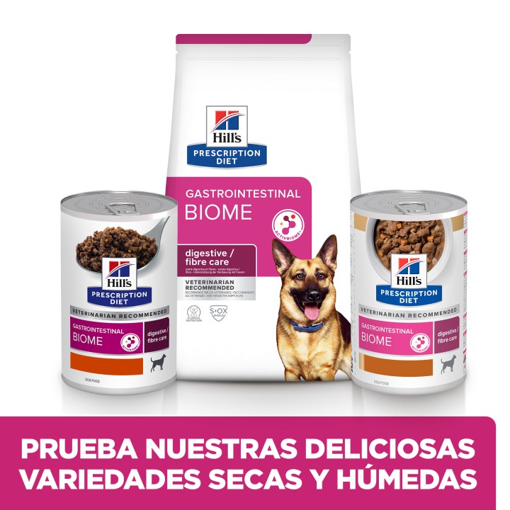 Hill's Prescription Diet Gastrointestinal GI Biome para perros con Pollo (lata)