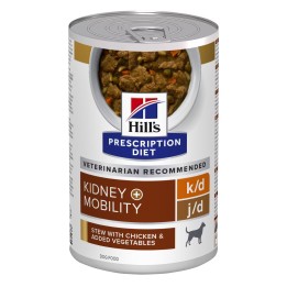 Hill's Prescription Diet k/d + mobility alimento húmedo para perros Estofado con Pollo y Verduras - lata