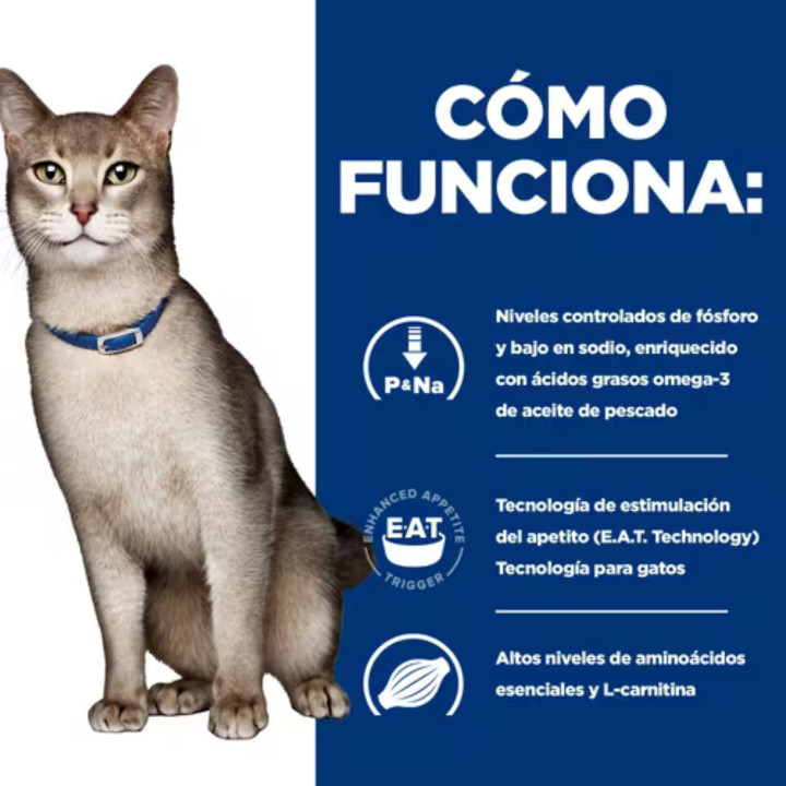 Hill's Prescription Diet k/d alimento húmedo para Gatos con Pollo - lata (paté)