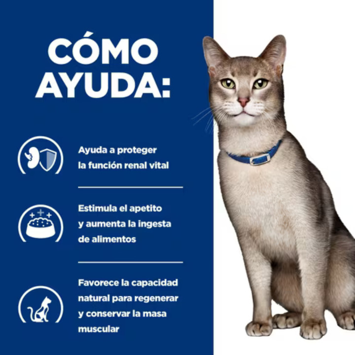Hill's Prescription Diet k/d alimento húmedo para Gatos con Pollo - lata (paté)
